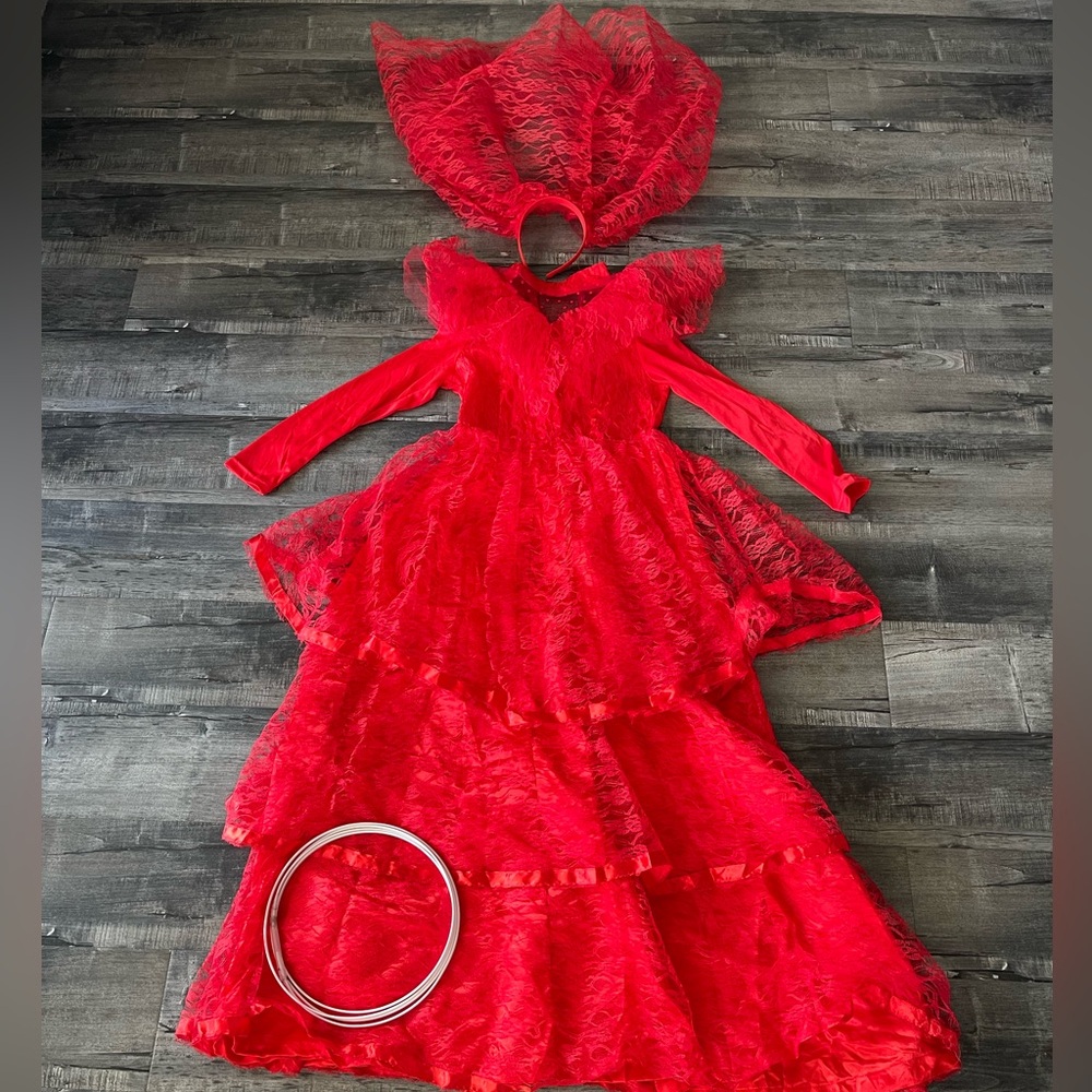 Original First Movie Kids Bride Lydia Dress Costume - Beetlejuice